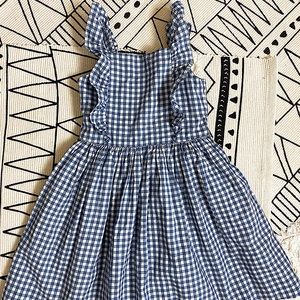 Ralph Lauren Blue Gingham Dress